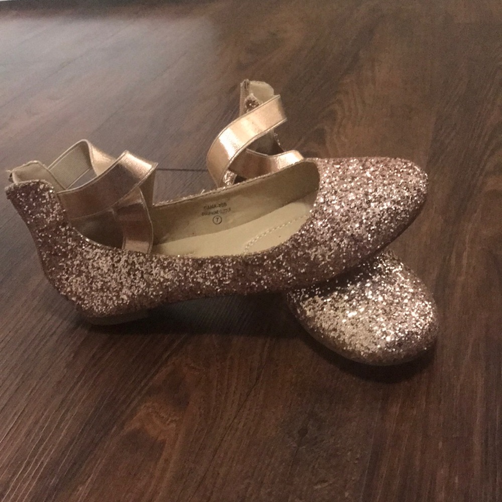 Sparkle ballet flats